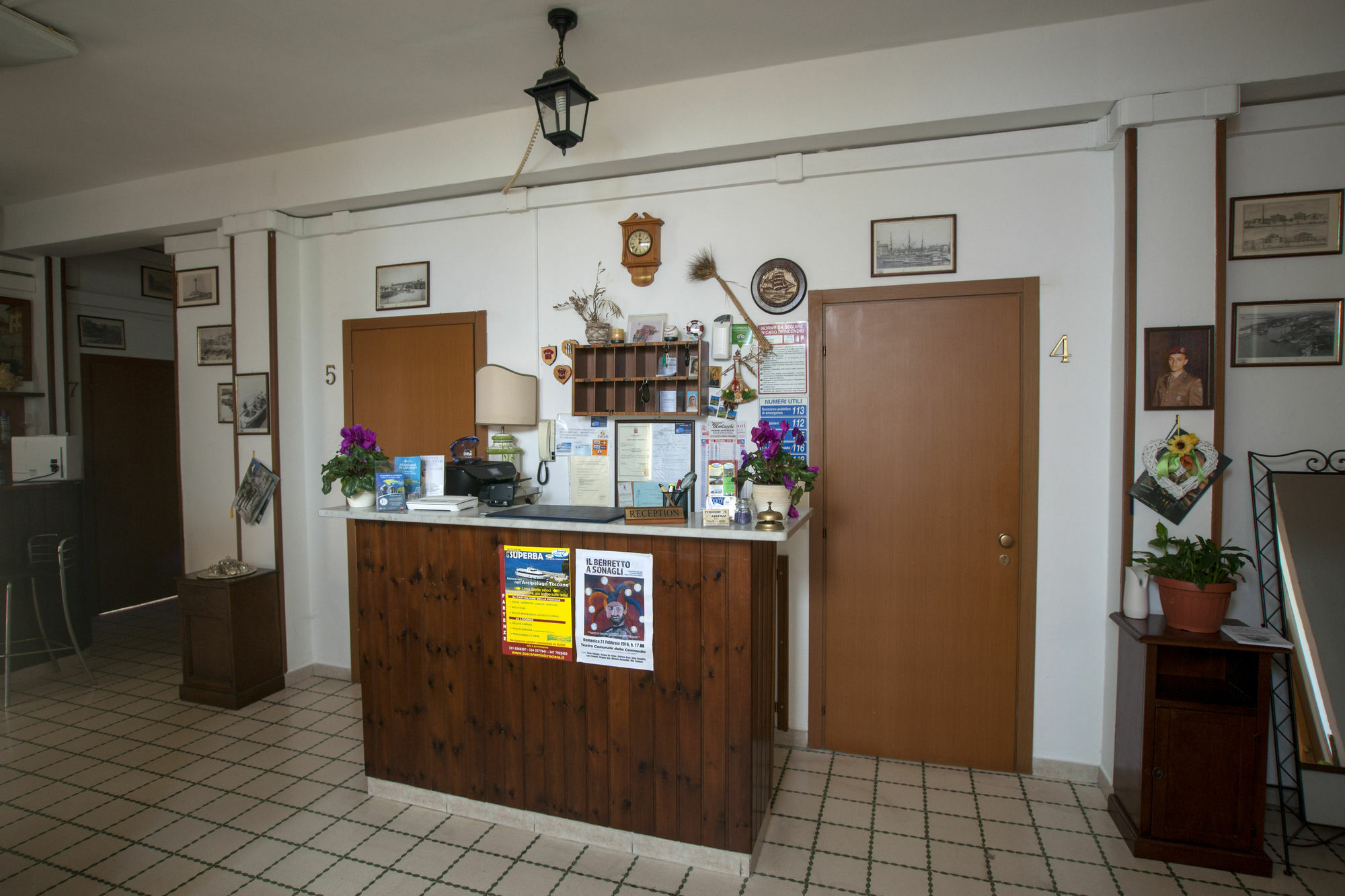 Albergo Pensione Ardenza Self Check-In Ливорно Экстерьер фото